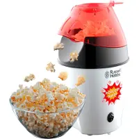 Russell Hobbs Fiesta 24630-56 Popcornkone, 1200 Wattia, 50 Grammaa, Musta/Punainen/Valkoinen