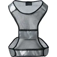 Endurance Borwey Unisex Safety Vest - Black - ONE SIZE