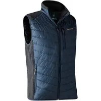 Deerhunter Moor Padded Waistcoat with knit Dark Blue M