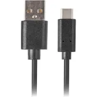 Lanberg Usb A–usb C -kaapeli Lanberg Ca-usbo-20cu-0010-bk