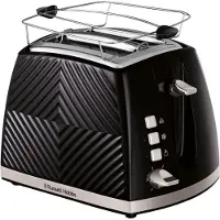Russell Hobbs Groove 26390-56 -leivänpaahdin, 2 viipaleita, musta