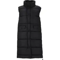 Whistler Amaretto W Long Puffer Vest - Black - 52