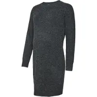 Vero moda Maternity Vmmdoffy Ls O-Neck Dress Ga - Black - S