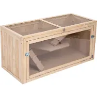 TIAKI -puinen hamsterihäkki 115x50x55,3cm