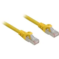 Sharkoon patch cable - yellow - Keltainen