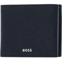 HUGO BOSS Rahalompakko läpällä Classic Grained Navy