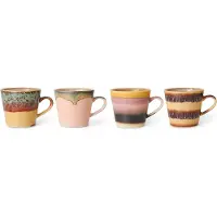 HK Living 70's cappuccinomuki 4 kpl Vista