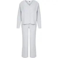Trendyol Pyjama meleerattu harmaa | XS | female
