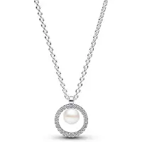 Pandora Timeless hopea helmikaulakoru 45cm pavé 393165C01-45