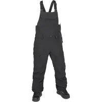 Volcom Creston 3D Stretch Bib Housut black Koko M