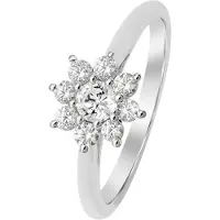 Lykken Elegance kukka timanttisormus 0,52 ct-190
