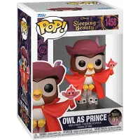 Funko POP! Prinsessa Ruusunen Disney 65-vuotisjuhlafiguuri: Pöllö Prinssinä