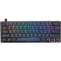 Ducky One 3 Pro Mini Nazca Line RGB Näppäimistö [MX2A Brown] - Musta