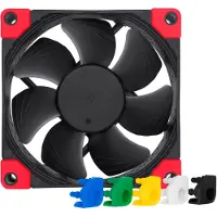 Noctua NF-A8 chromax.black.swap PWM -tuuletin, nestelaakeri, 80 mm, musta