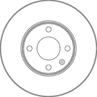TRW Jarrulevy (1kpl) DF6831