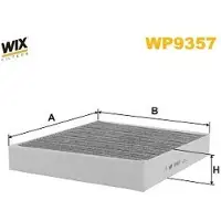 WIX FILTERS Suodatin, sisäilma WP9357