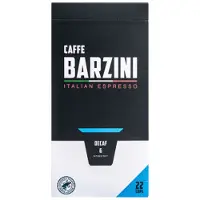 Barzini Nespresso koneisiin sopivat kofeiinittomat kahvikapselit Caffe Decaf, 22 kpl.