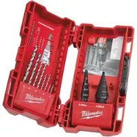 Milwaukee Metalliporanteräsarja 48899350; 2-20 mm; 10 kpl.