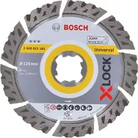 Bosch Powertools Timanttikatkaisulaikka 2608900670; 125x22,23 mm; X-Lock