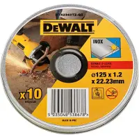 DeWalt Hiova katkaisulaikka DT42340TZ; 125x1,2 mm; 10 kpl.