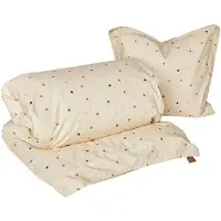 OYOY MINI Konfetti Bedding - Junior - Cream - 140X100CM;40X45CM
