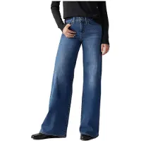 Levi's 318 Shaping Wide Leg Clever Gi - Blue - 29 x 32