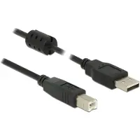 DeLOCK – Cable USB 2.0 Type-A male > USB 2.0 Type-B male 0.5 m, black (84894)