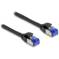 DeLOCK – RJ45 Network Cable Cat.6A S/FTP Slim 1 m black (80227)