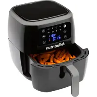 NutriBullet XXL Digital NBA071B airfryer – 1800 W, 7 L, musta