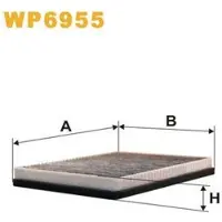 WIX FILTERS Suodatin, sisäilma WP6955