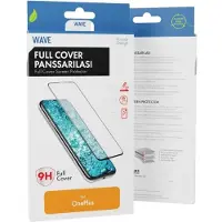 Wave Full Cover -panssarilasi, OnePlus Nord CE2 Lite 5G, musta