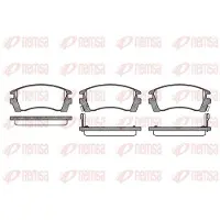 REMSA Jarrupalat Etu, 0363.02 - Nissan - Sunny