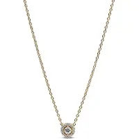Pandora 14K Gold-Plated Collier With Clear Cubic Zirconia - Gold - 45 CM