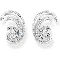 Thomas Sabo wave with white stones korvakorut H2225-051-14
