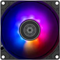 Silverstone Air Slimmer 90 ARGB, 92mm PWM-laitetuuletin, musta/läpikuultava