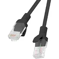 Lanberg PCU5-10CC-0500-BK, 5 m, Cat5e, U/UTP (UTP), RJ-45, RJ-45, Musta