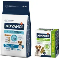 Advance Mini Adult -kuivaruoka pienille koirille, 7 kg