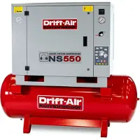 Drift-Air äänieristetty GG 5,5/1280/270 B5900 kompressori, 270 l säiliö, 3-vaiheinen