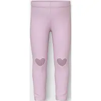 Name it Nmfdavina Aop Swe Legging Bru - Pink - 92