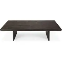 Ethnicraft Grooves Sohvapöytä 140x110 cm