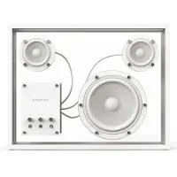 Transparent Speaker White