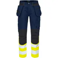 Projob 6560 Housut En Iso 20471 Luokka 1 - Navy blue/yellow - C46