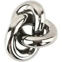 Cooee Design Knot Table large koriste Light Silver