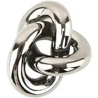 Cooee Design Knot Table small koriste Light Silver