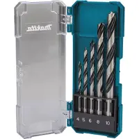 Makita Puukärjet - - D-72861 - 5 kappaletta - Haponkestävä teräs - Korkea laatu