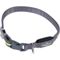 Nomad Tales Spirit USB LED nailonkaulapanta neonkeltainen & harmaa M/L