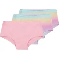 Lindex 3-Pack Hipster Briefs - Pink - 98/104