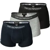 Emporio Armani Armani Pure Cotton Trunks 9 pakkaus