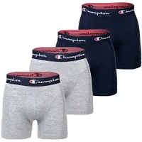 Champion 4 Pk Boxer - Grey - M