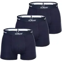 s.Oliver Bokserishortsit marine / valkoinen